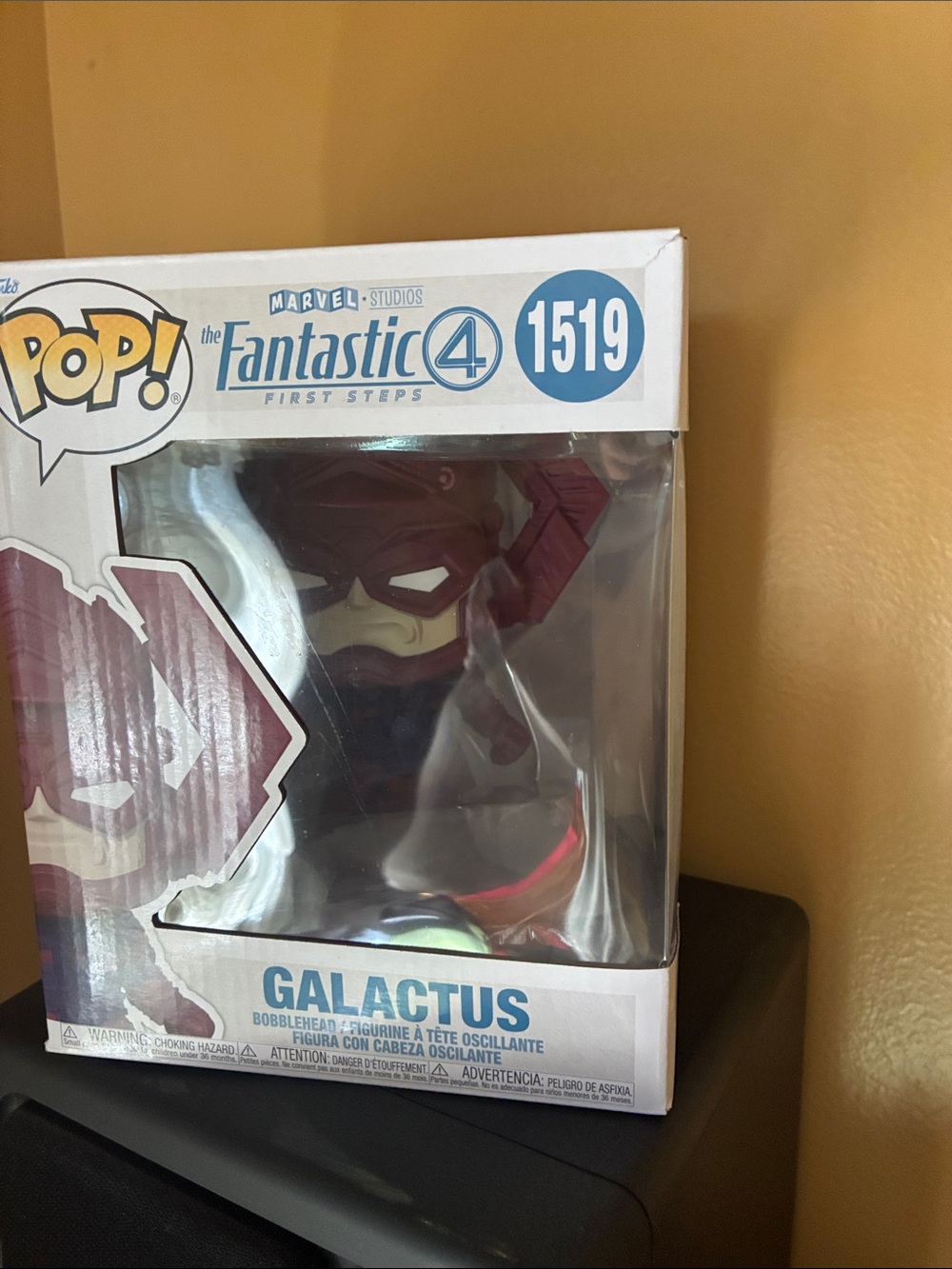 Funko Galactus Pop! Figure - Burgundy and Silver Accents